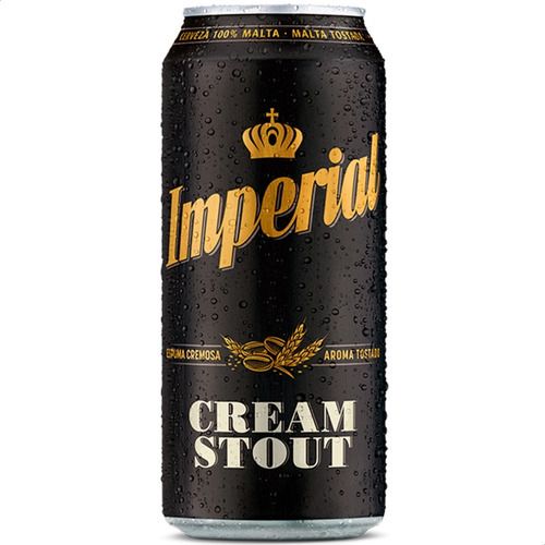 Cerveja Imperial Negra Latão 473ml - Pack 12un